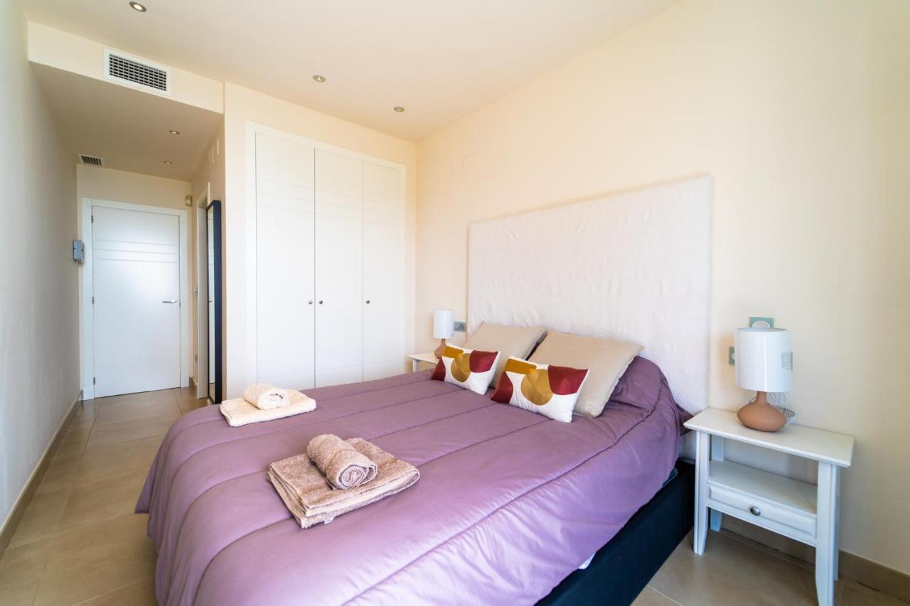 Primera Linea De Mar Con Piscina, Gimnasio Y Parking 2 Hab Y 2 Banos บิยาโฮโยซา ภายนอก รูปภาพ