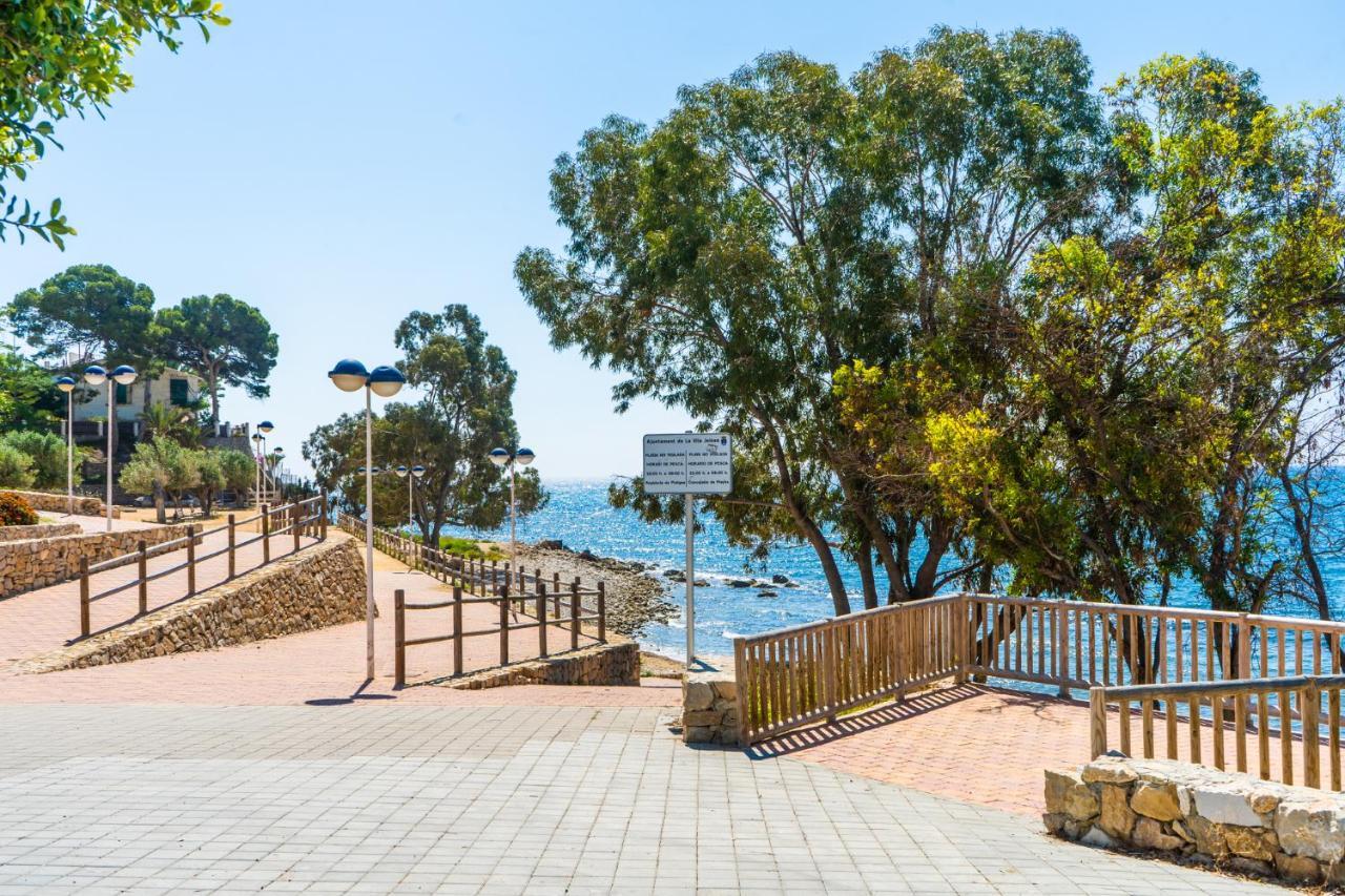Primera Linea De Mar Con Piscina, Gimnasio Y Parking 2 Hab Y 2 Banos บิยาโฮโยซา ภายนอก รูปภาพ